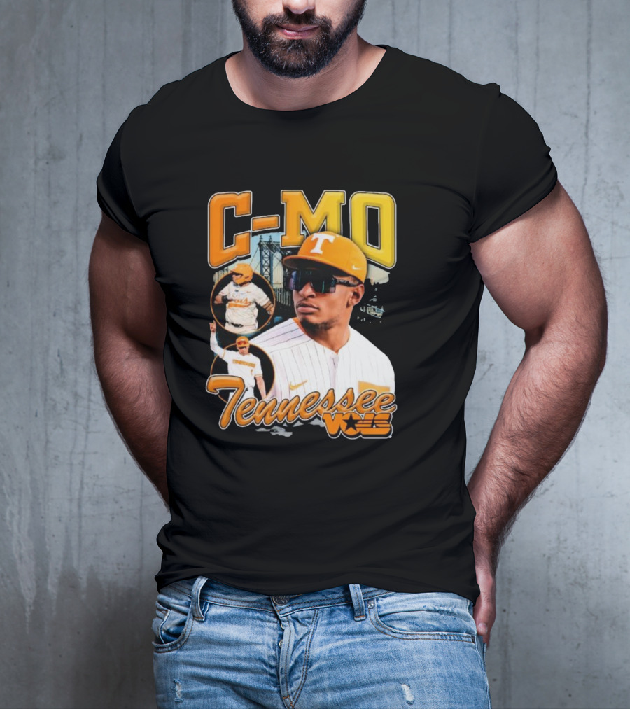C-MO Tennessee Vols Baseball Vintage T-Shirt