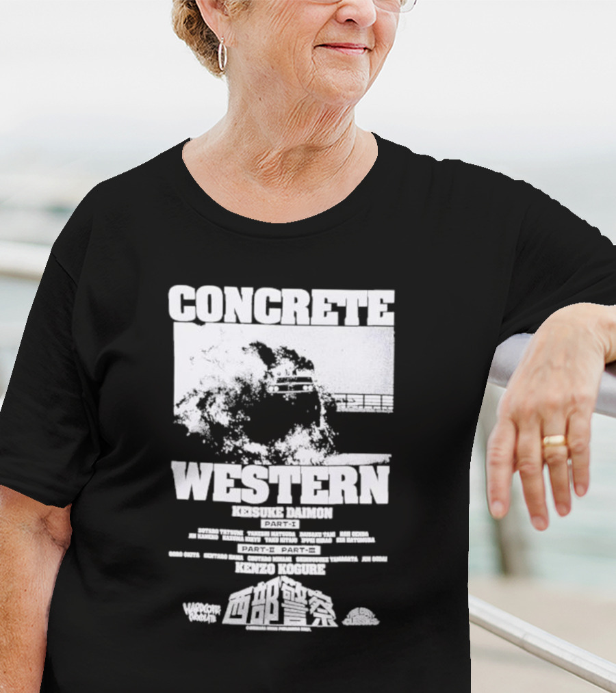 CONCRETE WESTERN KEISUKE DAIMON PART-I KENZO KOGURE DETECTION TRAINING STRATEGIES SHOWDOWN PART-II GOGO BOATS MOTORIZED SKATEBOARDS JET CYCLE DANGER T-Shirt