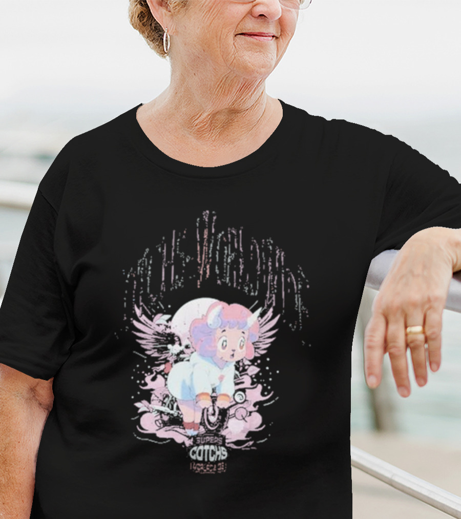 Supers Cotchs Worldwide Mythical Anime Character T-Shirt