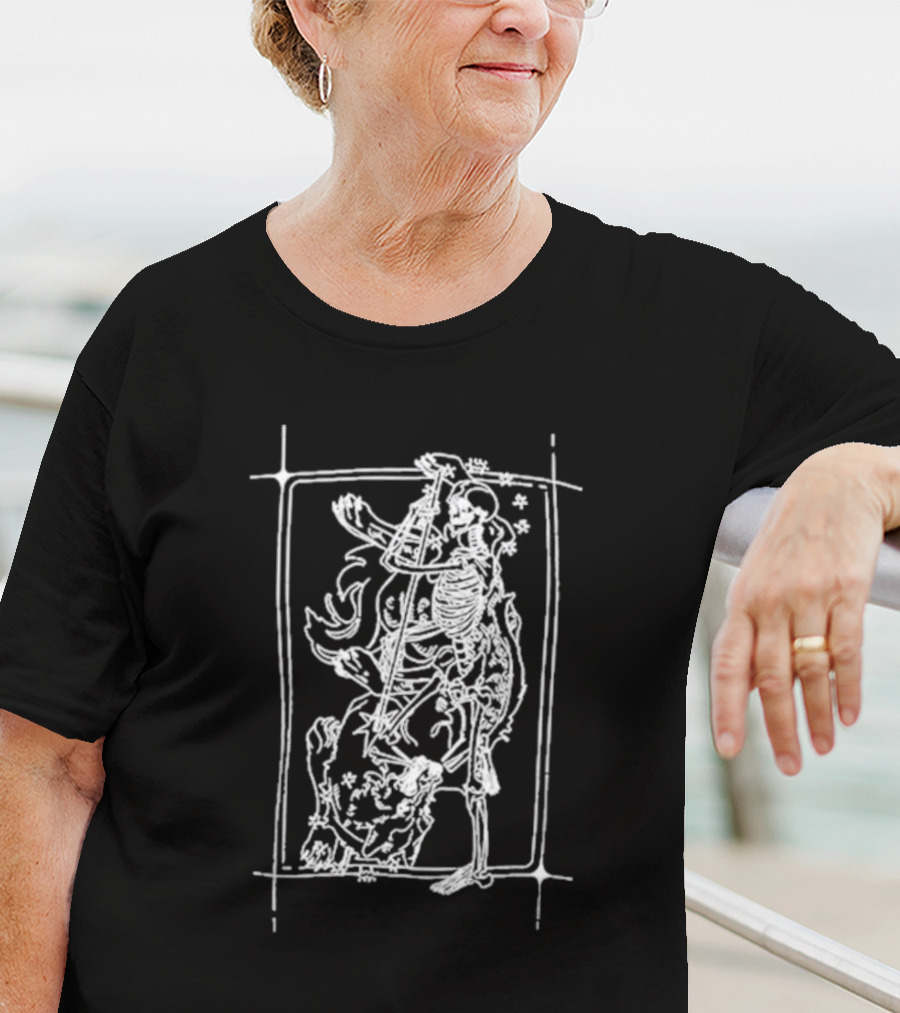 Critical Role Oracle Of The Moon Tarot Skeleton And Creature T-Shirt