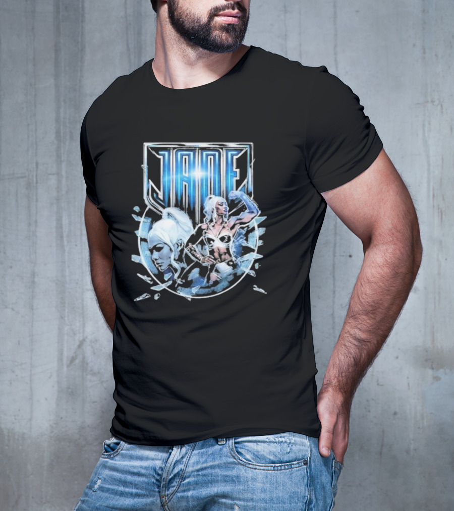 Jade Shattered Glass Power Pose T-Shirt