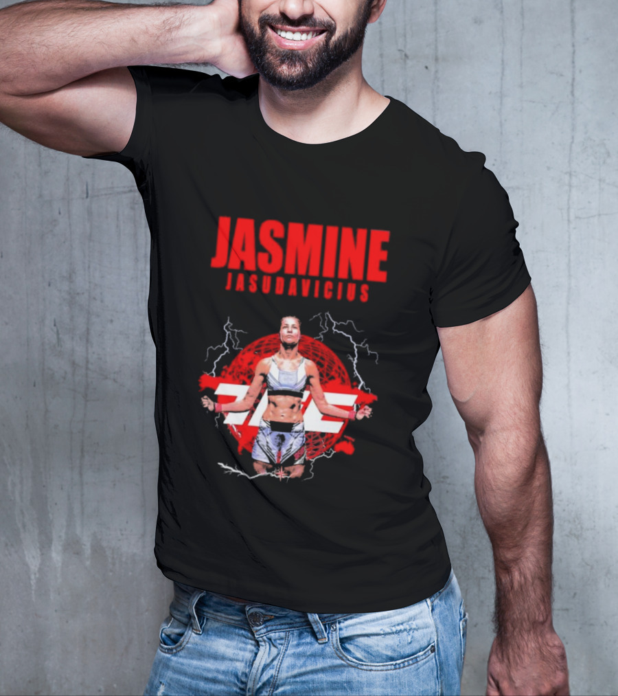 Jasmine Jasudavicius UFC Fighter Supporter MMA Champion T-Shirt