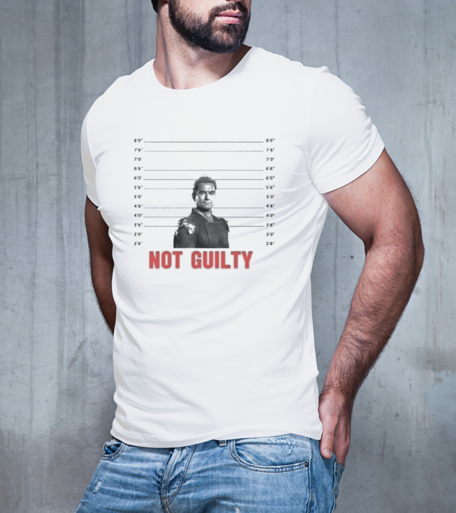 Homelander Not Guilty Mugshot T-Shirt