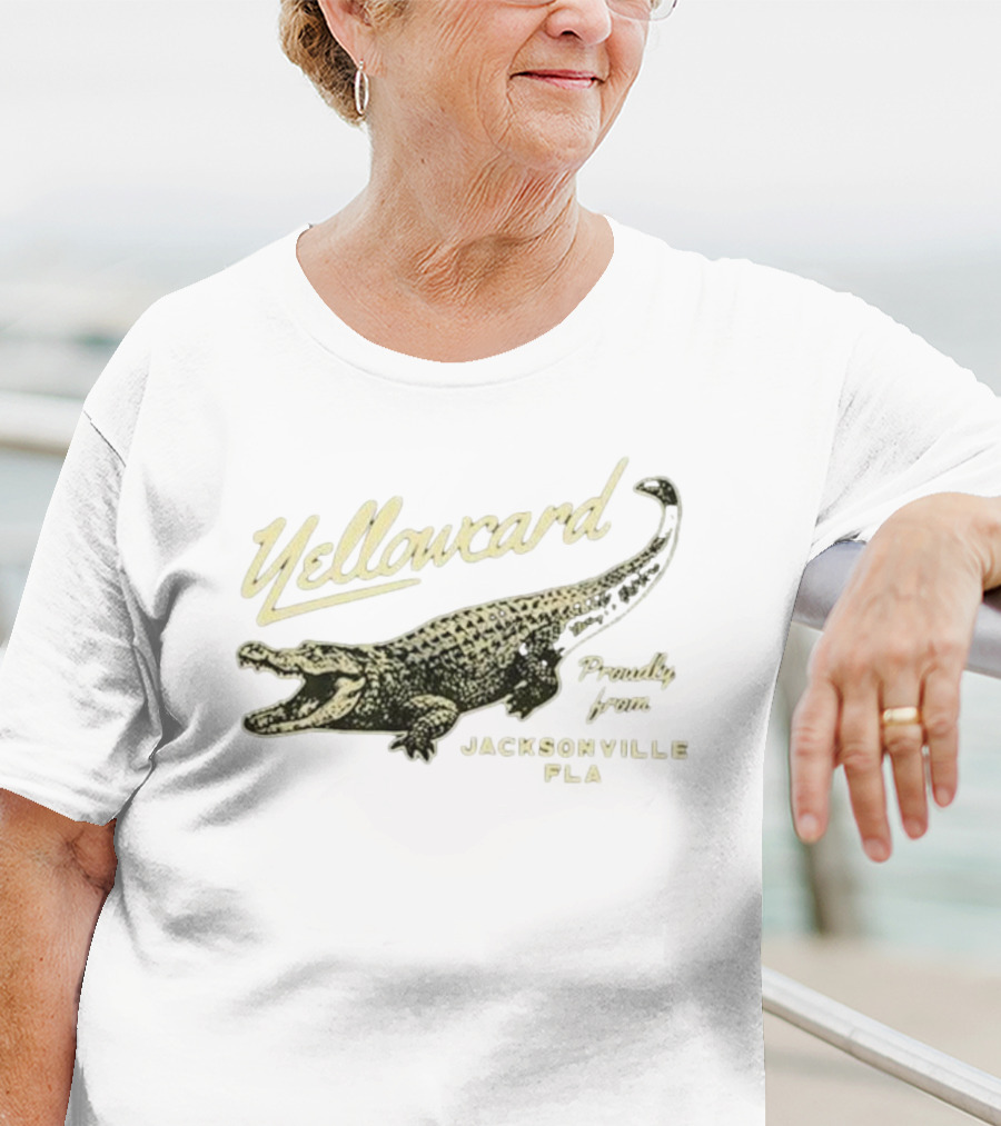 Yellowcard Proudly From Jacksonville Fla Gator T-Shirt