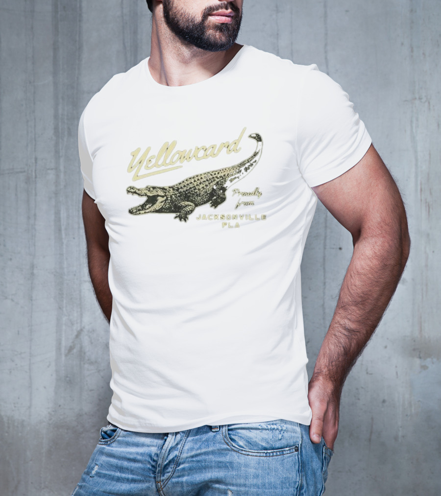 Yellowcard Proudly From Jacksonville Fla Gator T-Shirt
