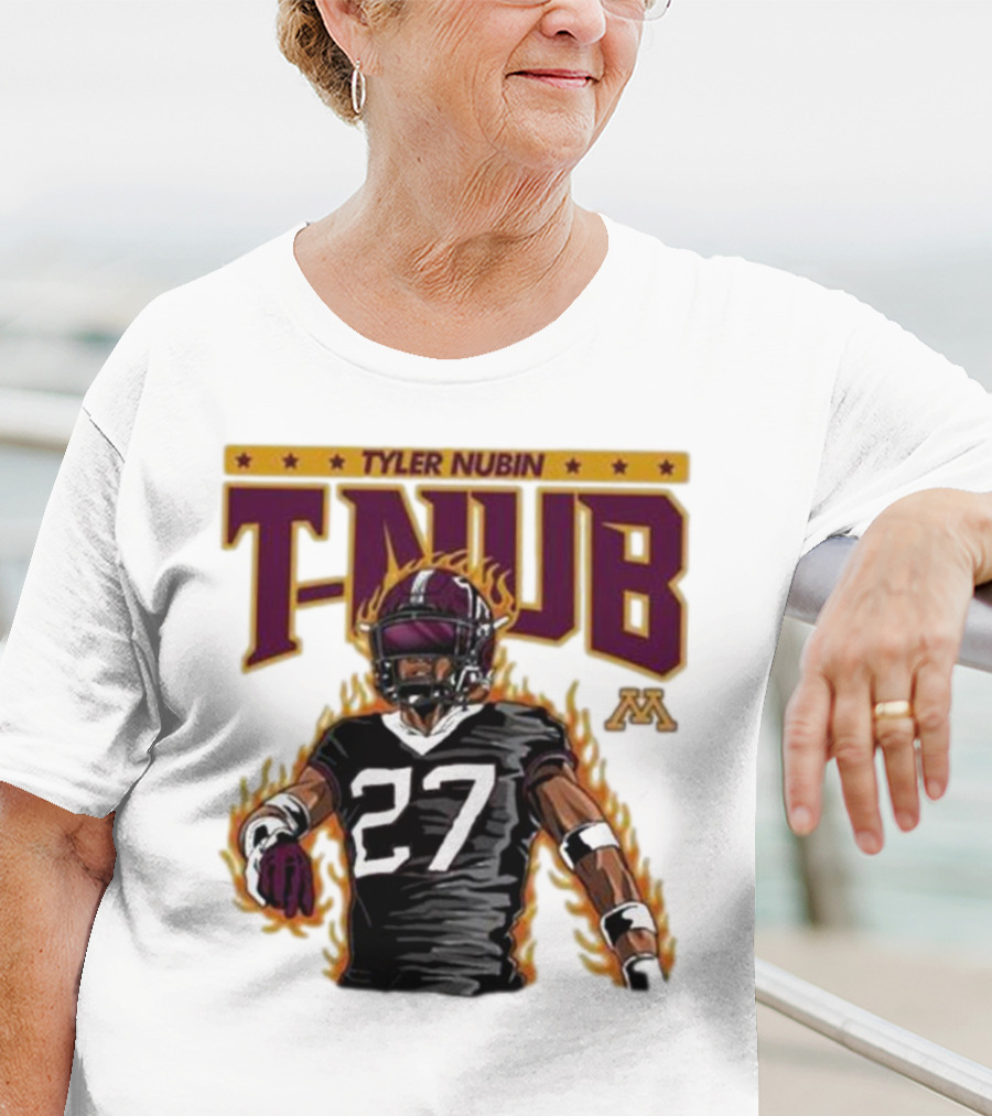 Ncaa Football Tyler Nubin T-Nub Defensive Back 27 Youth T-Shirt