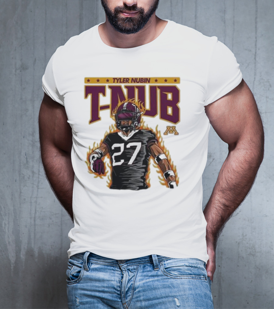 Ncaa Football Tyler Nubin T-Nub Defensive Back 27 Youth T-Shirt