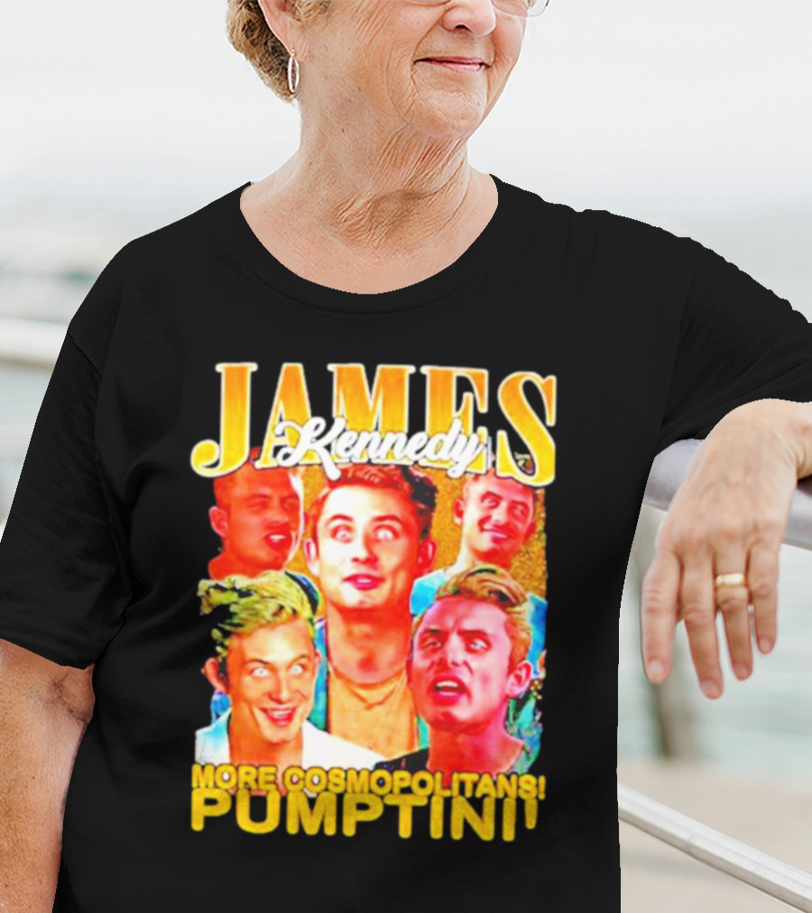 James Kennedy More Cosmopolitans Pumptini Vintage T-Shirt