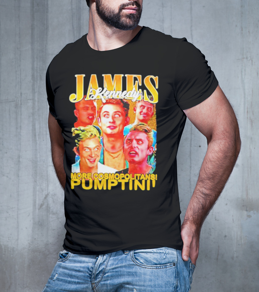 James Kennedy More Cosmopolitans Pumptini Vintage T-Shirt