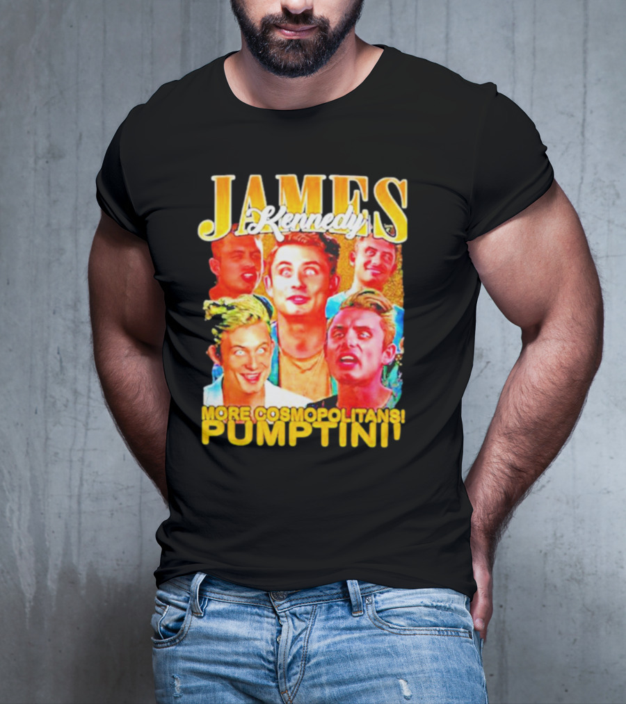 James Kennedy More Cosmopolitans Pumptini Vintage T-Shirt