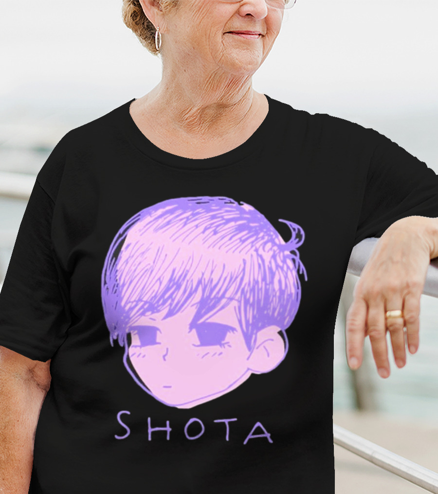 Kitsune Heroes Omo Cat Shota Anime Character Face Drawing T-Shirt