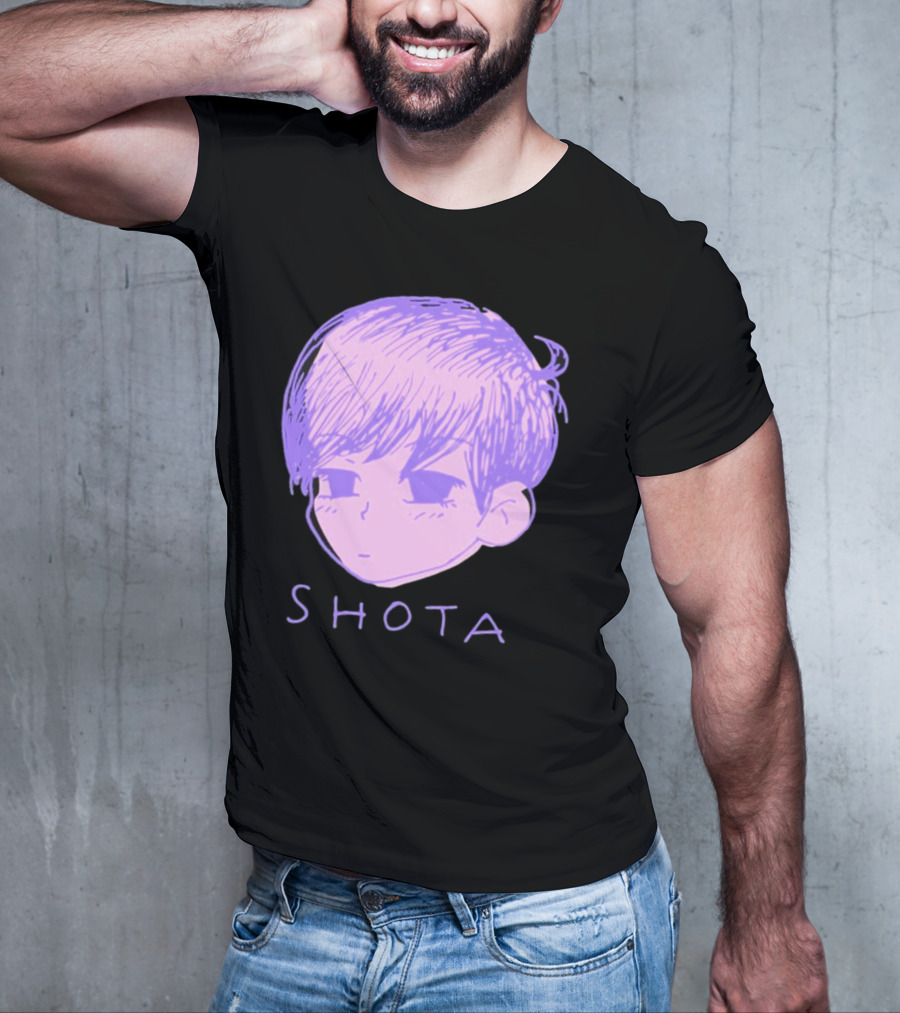 Kitsune Heroes Omo Cat Shota Anime Character Face Drawing T-Shirt
