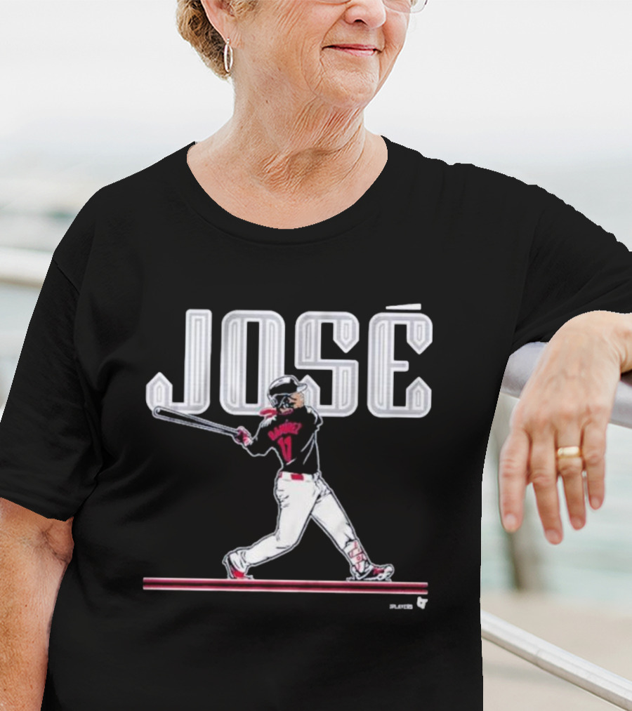 José Ramirez Baseball Swing Athletic Performance T-Shirt