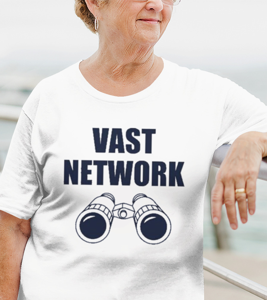 Mgoblog Vast Network With Binoculars T-Shirt