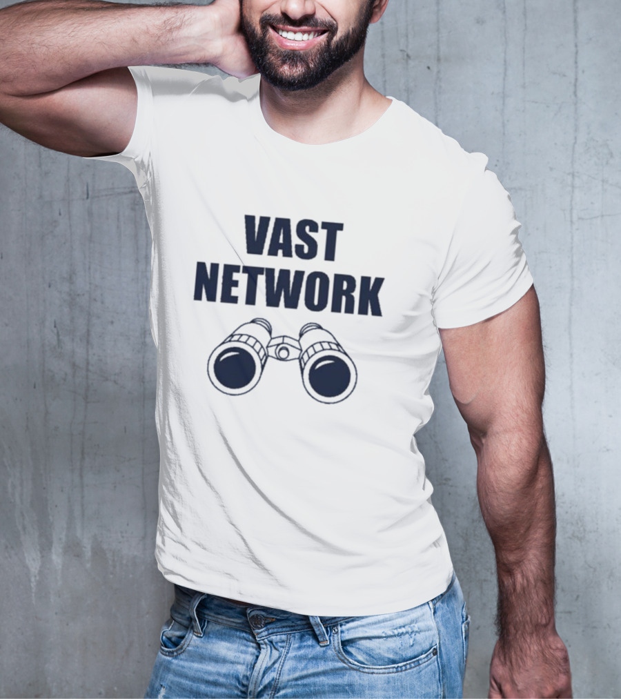 Mgoblog Vast Network With Binoculars T-Shirt