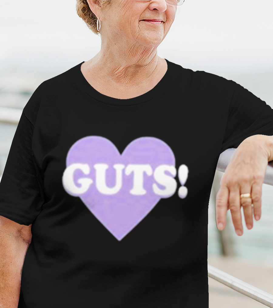 Noufa Saw Liv Guts Purple Heart GUTS T-Shirt