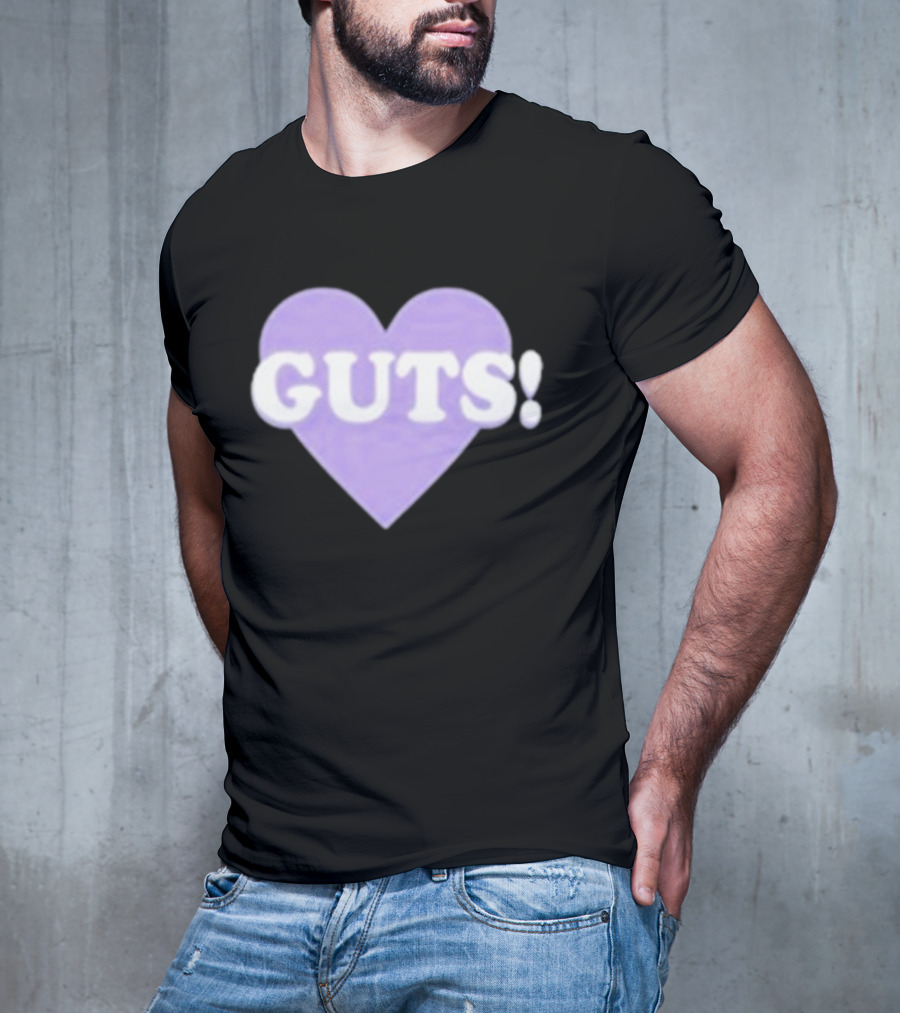 Noufa Saw Liv Guts Purple Heart GUTS T-Shirt