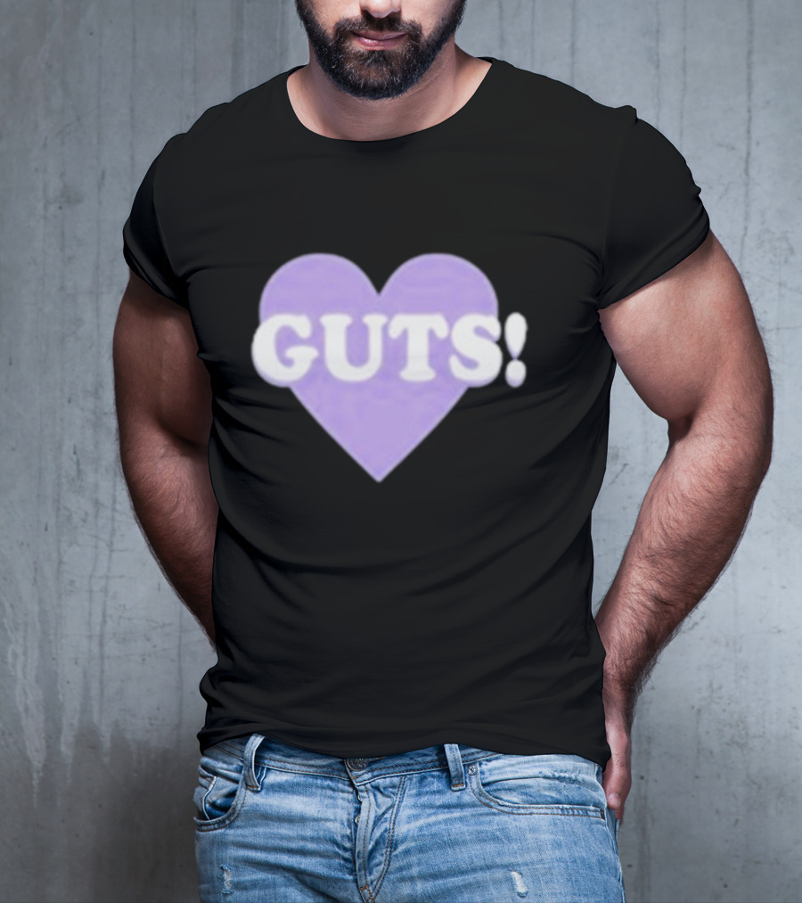 Noufa Saw Liv Guts Purple Heart GUTS T-Shirt