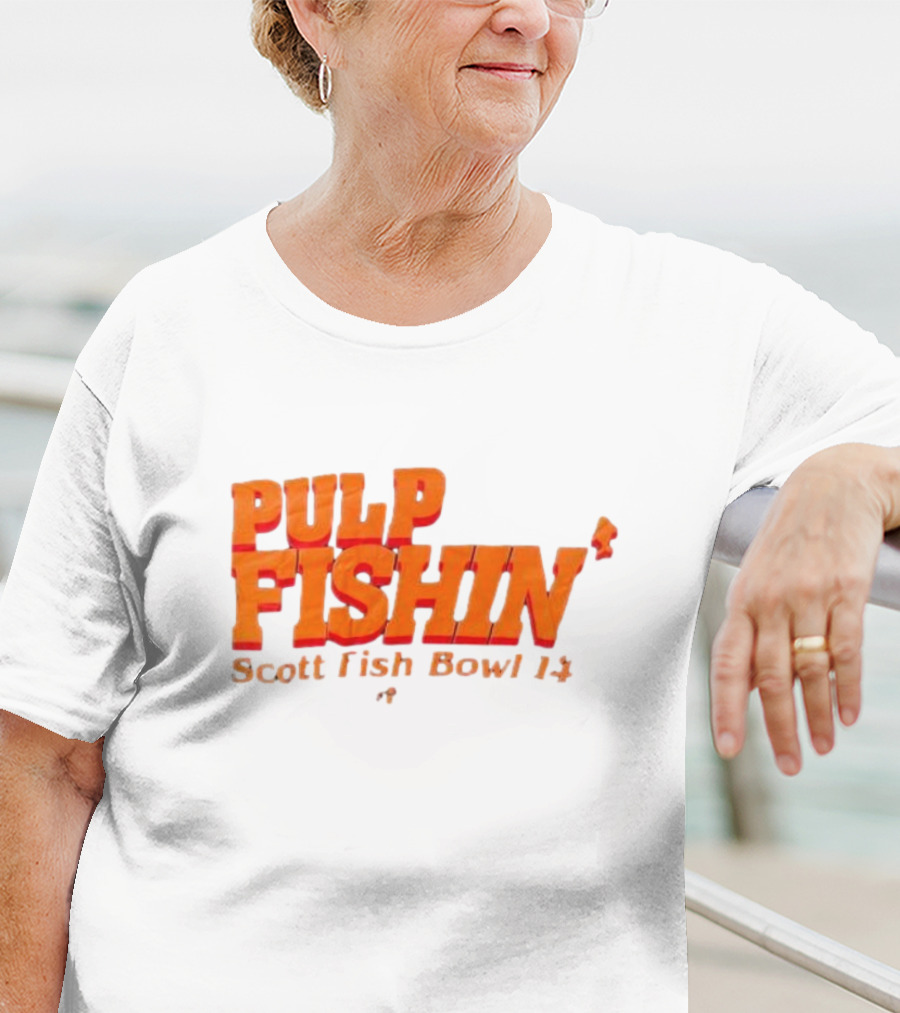 Pulp Fishin Scott Fish Bowl 14 T-Shirt