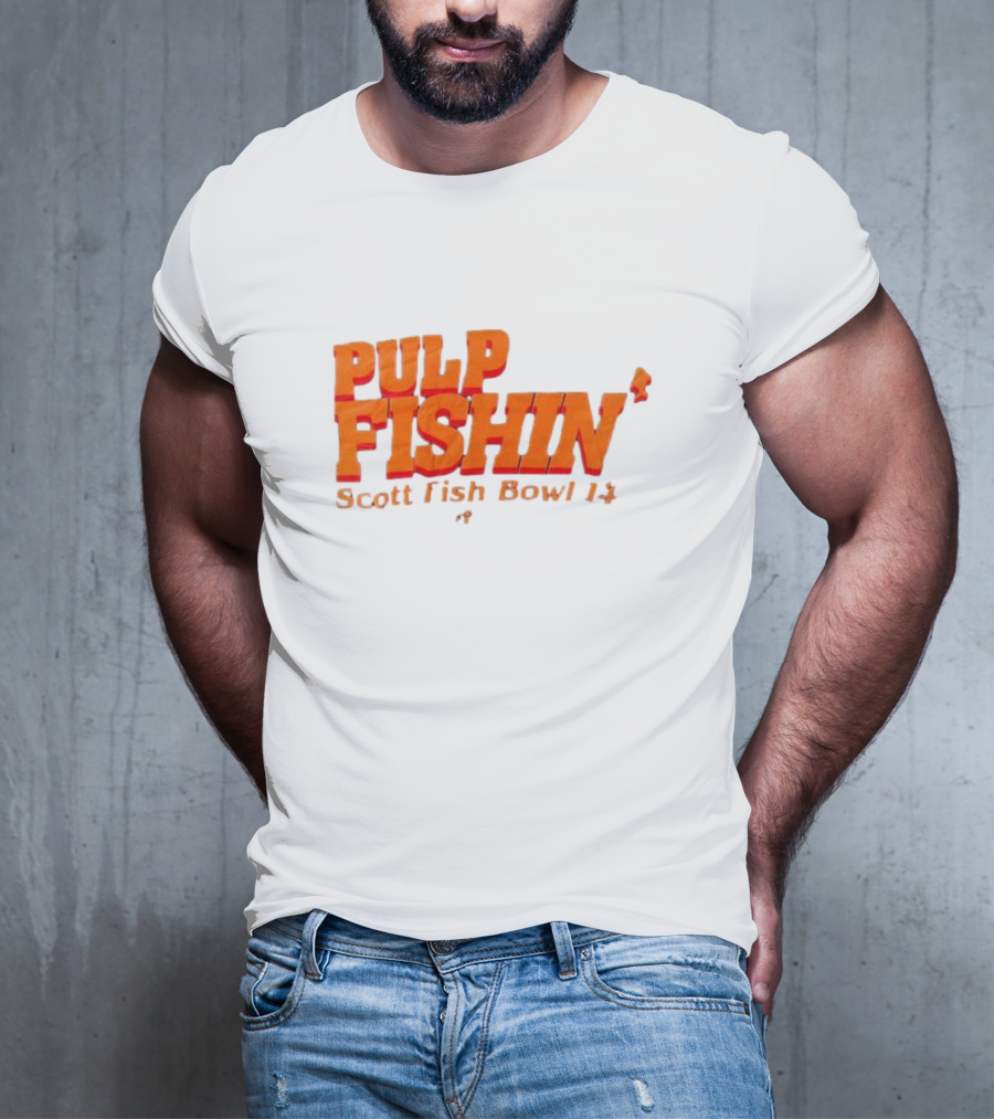 Pulp Fishin Scott Fish Bowl 14 T-Shirt