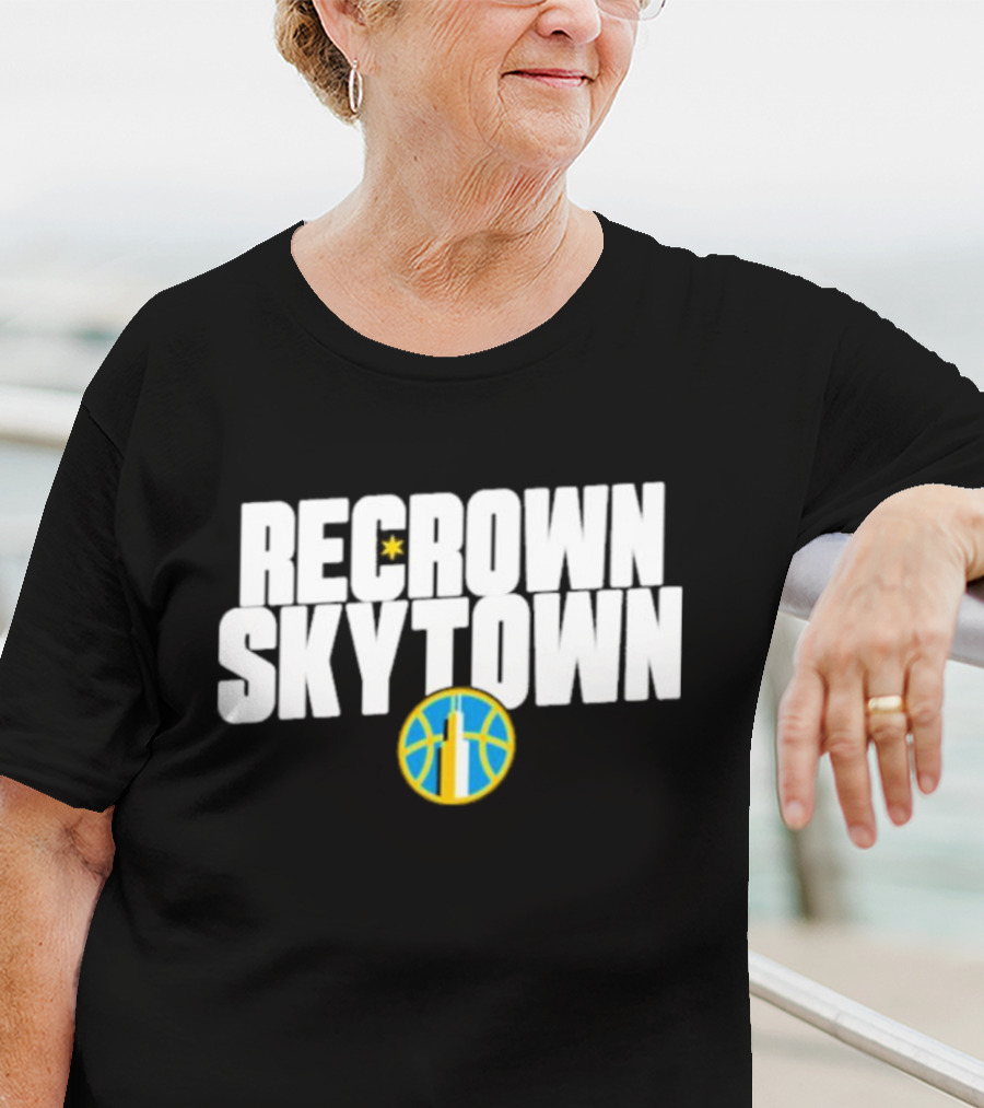 Recrown Skytown Basketball Skyline Star T-Shirt
