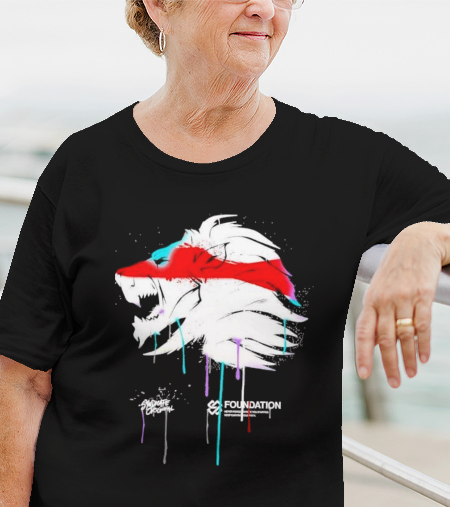 Swdigate Original Foundation Lion Art Never Forget Where You Started T-Shirt