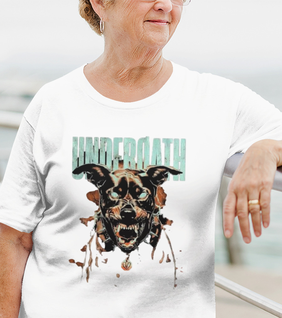 Underoath Emo’s Not Dead Horror Dog Fierce Canine T-Shirt