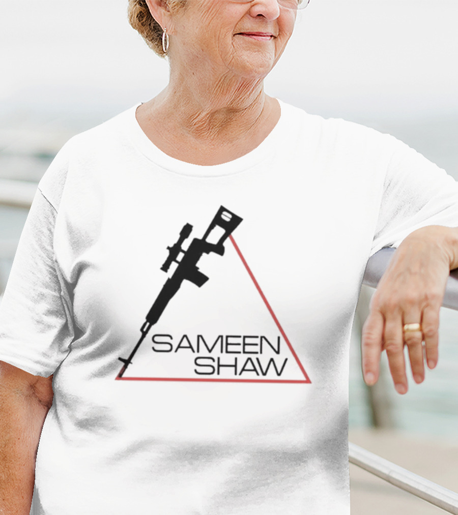 Sameen Shaw Samaritan Rifle Triangle T-Shirt