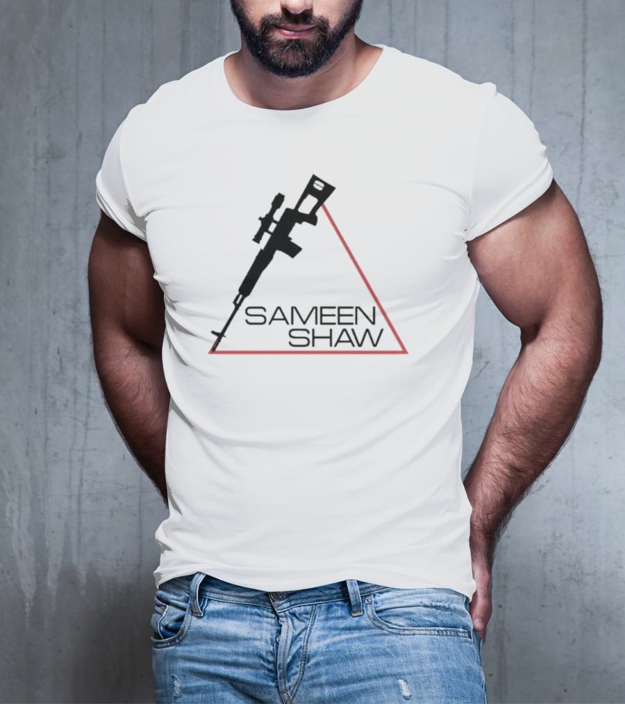 Sameen Shaw Samaritan Rifle Triangle T-Shirt