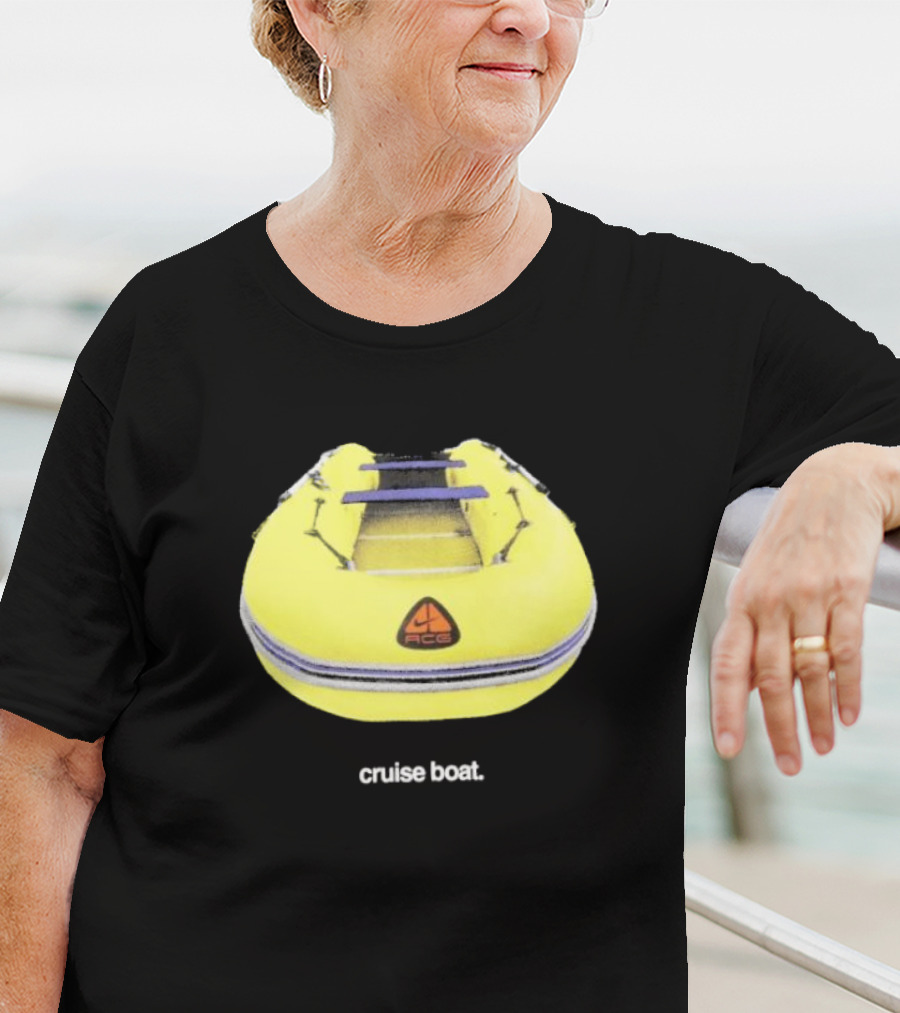 ACG Cruise Boat Yellow Raft T-Shirt