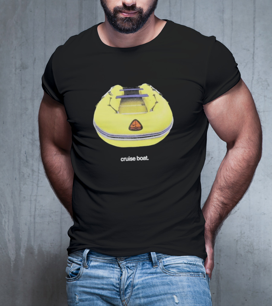 ACG Cruise Boat Yellow Raft T-Shirt