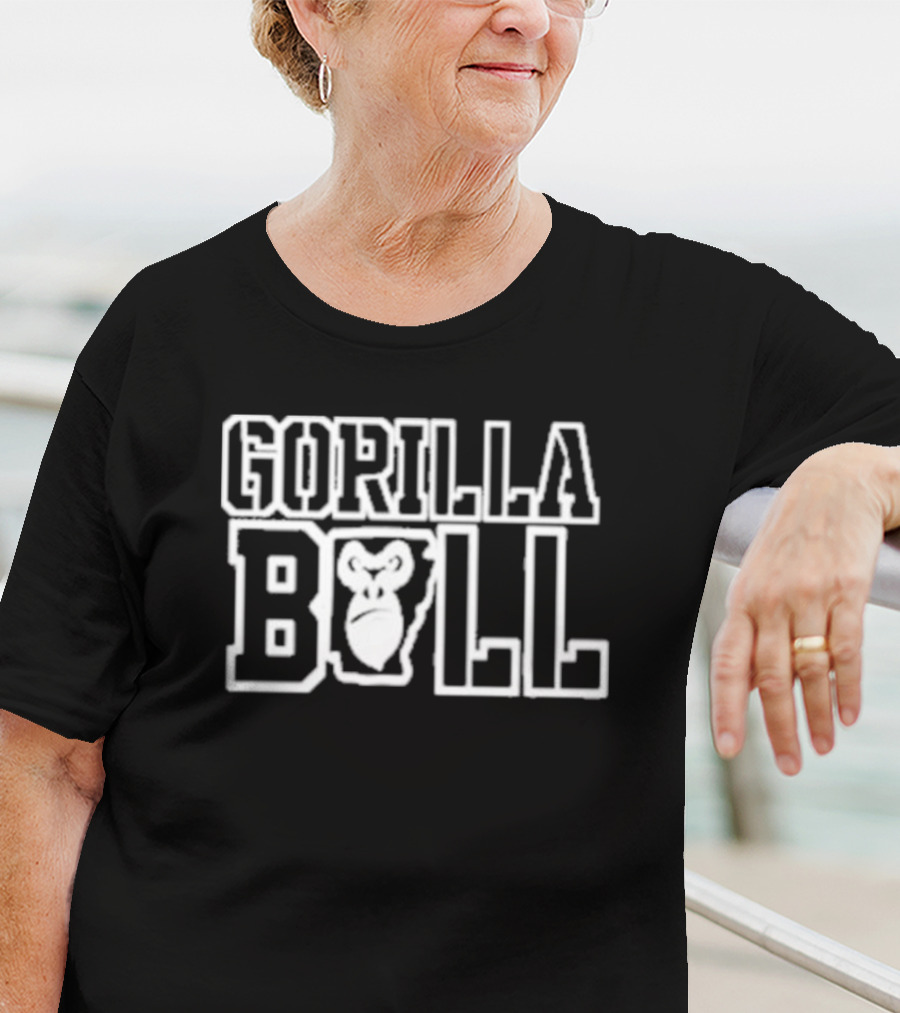 Arkansas Gorilla Ball Baseball Iconic T-Shirt