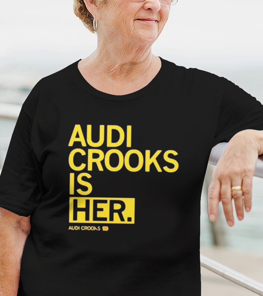 Audi Crooks Is Her Basketball Star Empowerment T-Shirt