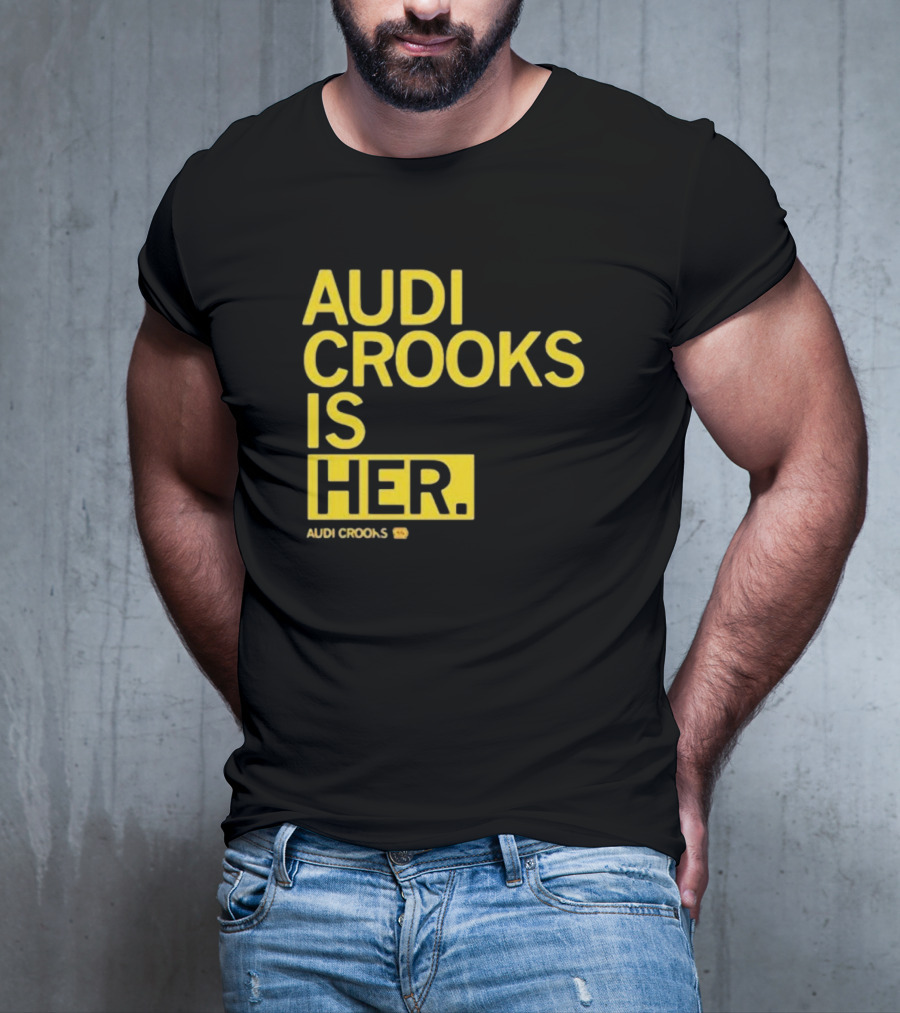 Audi Crooks Is Her Basketball Star Empowerment T-Shirt