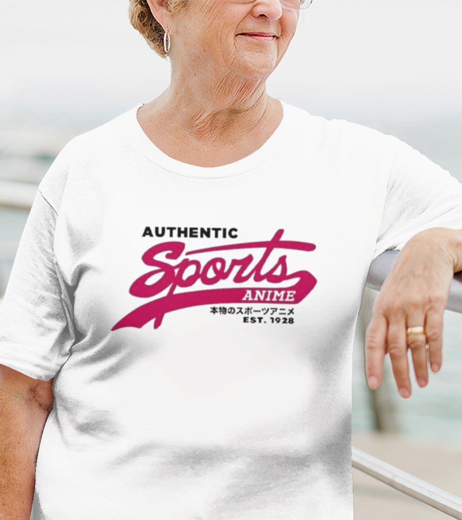 Authentic Sports Anime Est 1928 T-Shirt