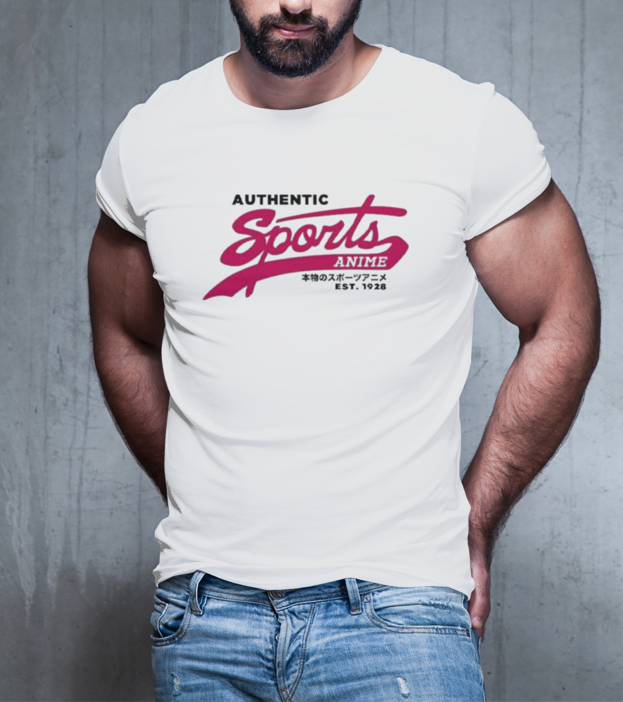 Authentic Sports Anime Est 1928 T-Shirt