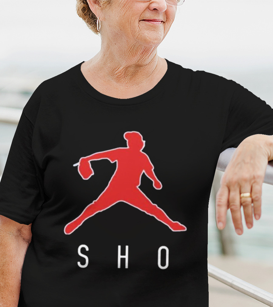 Be Like Mike SHO Red Jumpman Pitcher T-Shirt