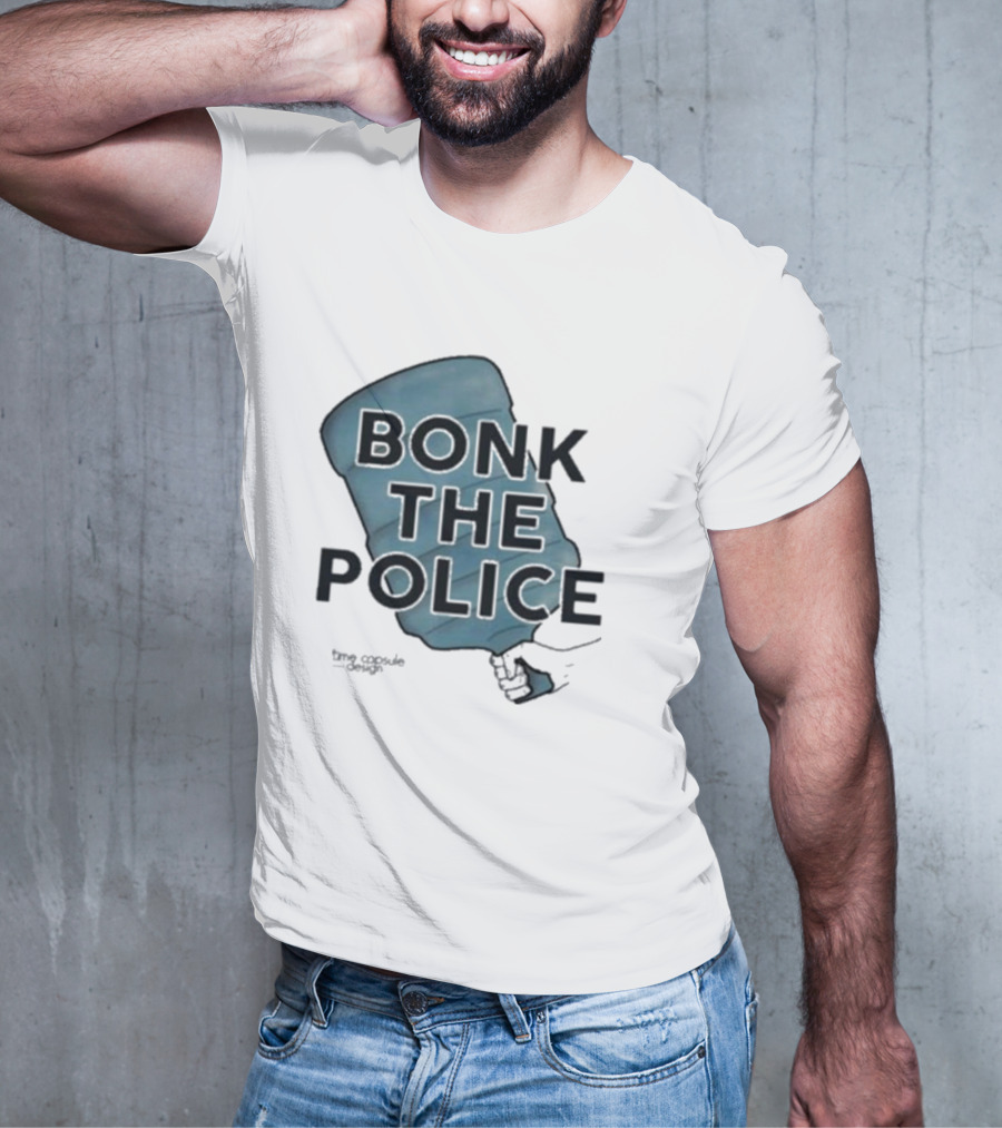 Bonk The Police Water Jug T-Shirt