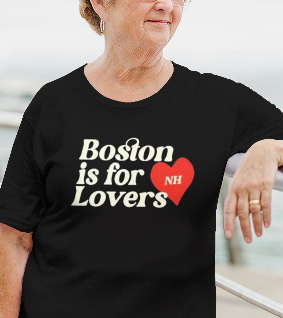Boston Is For Lovers NH Heart T-Shirt