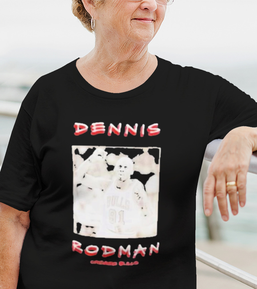 DENNIS RODMAN BULLS 91 CHICAGO BASKETBALL T-Shirt