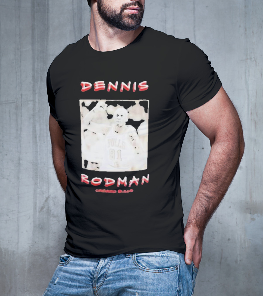 DENNIS RODMAN BULLS 91 CHICAGO BASKETBALL T-Shirt