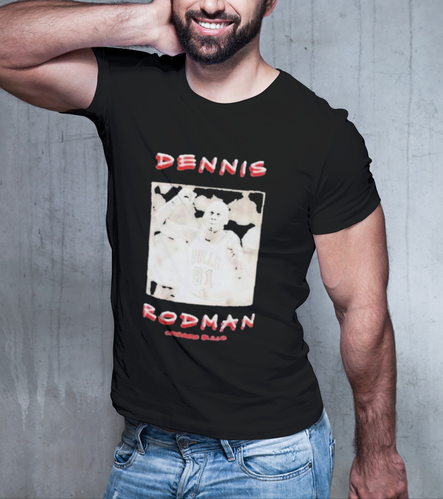 DENNIS RODMAN BULLS 91 CHICAGO BASKETBALL T-Shirt