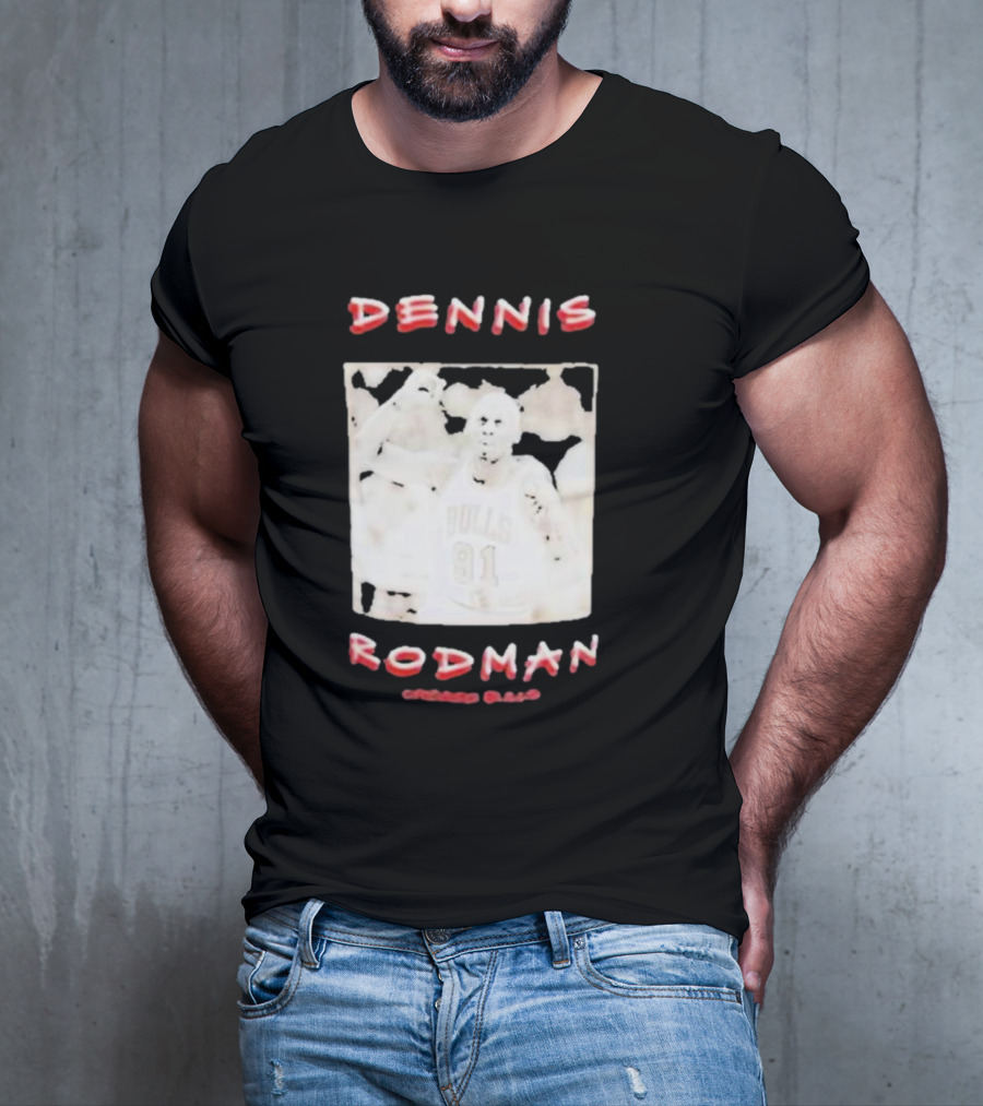 DENNIS RODMAN BULLS 91 CHICAGO BASKETBALL T-Shirt