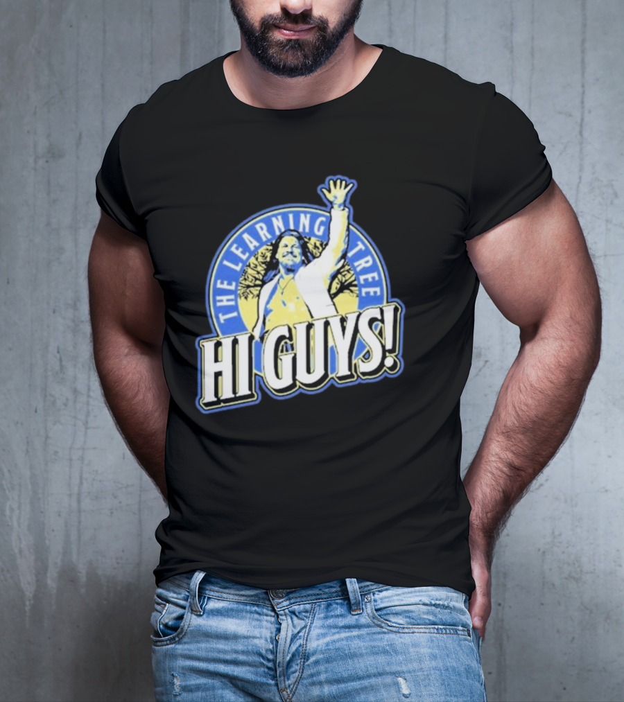 The Learning Tree Chris Jericho Hi Guys T-Shirt