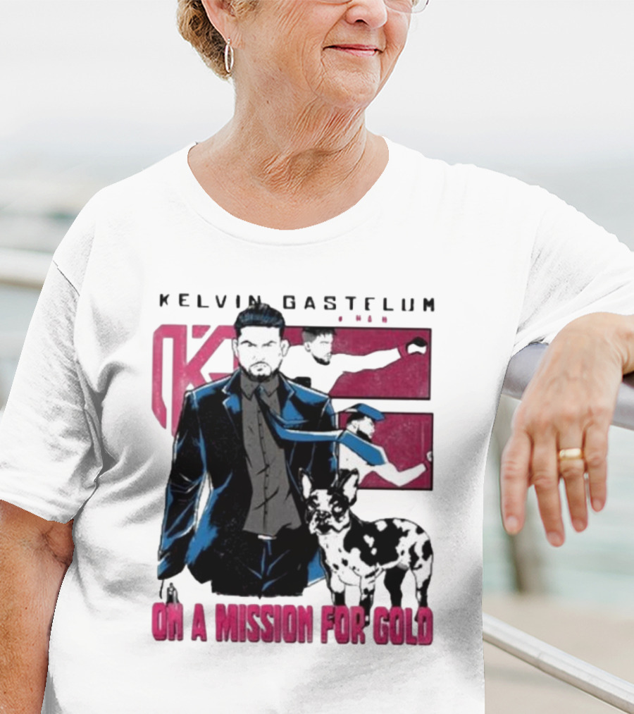 Kelvin Gastelum Wick On A Mission For Gold T-Shirt