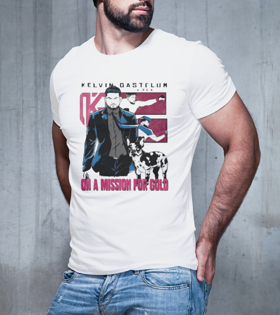 Kelvin Gastelum Wick On A Mission For Gold T-Shirt