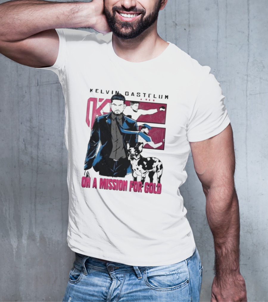 Kelvin Gastelum Wick On A Mission For Gold T-Shirt