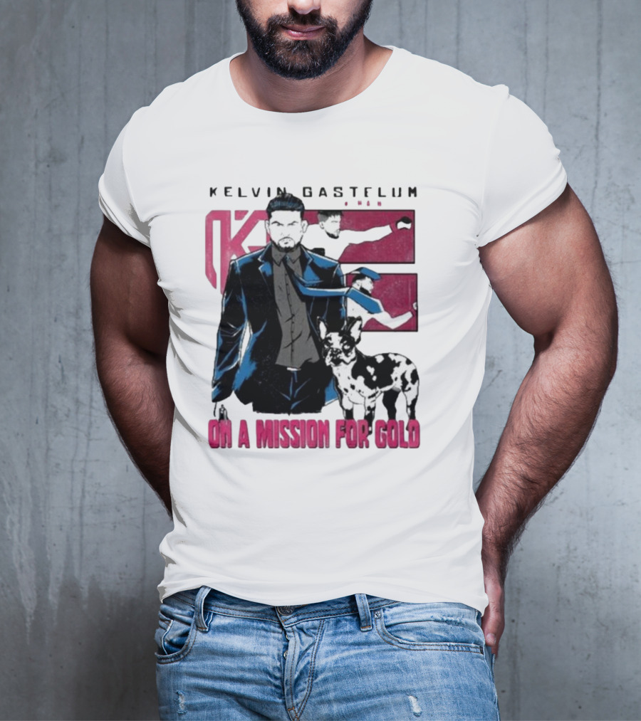Kelvin Gastelum Wick On A Mission For Gold T-Shirt