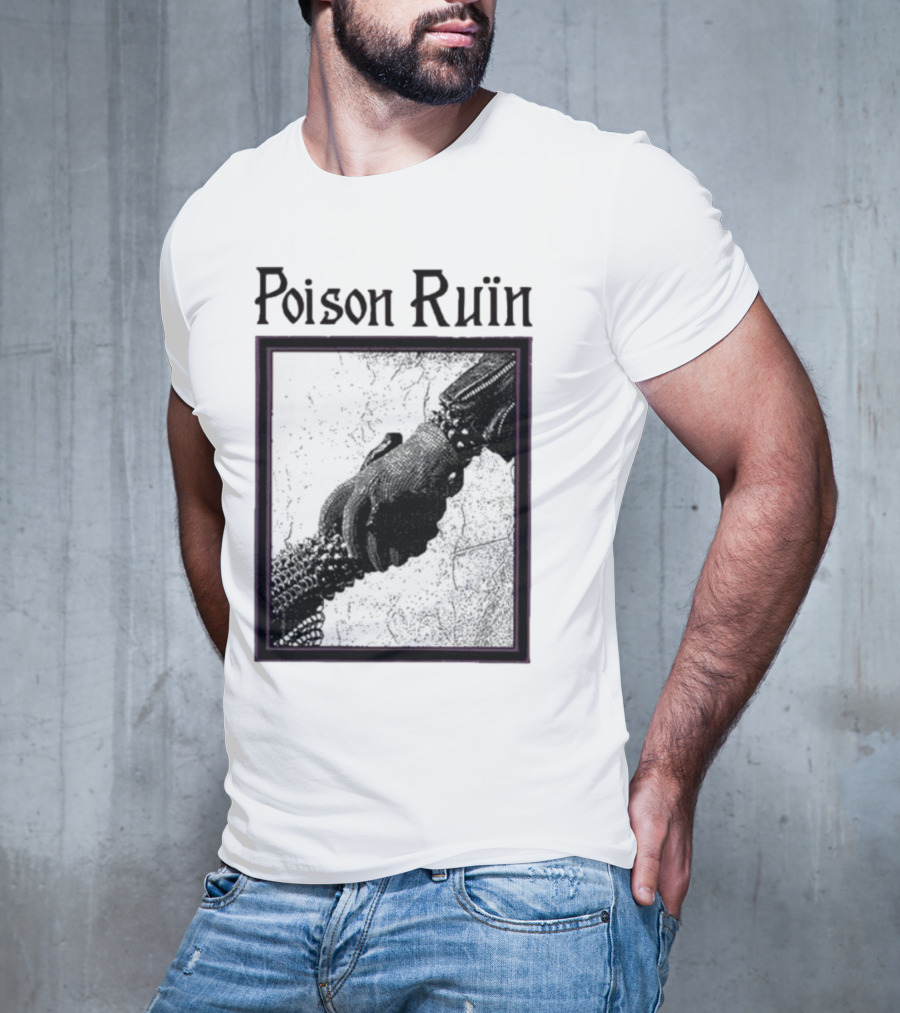 Poison Ruïn Medieval Chainmail Handshake Confrere T-Shirt