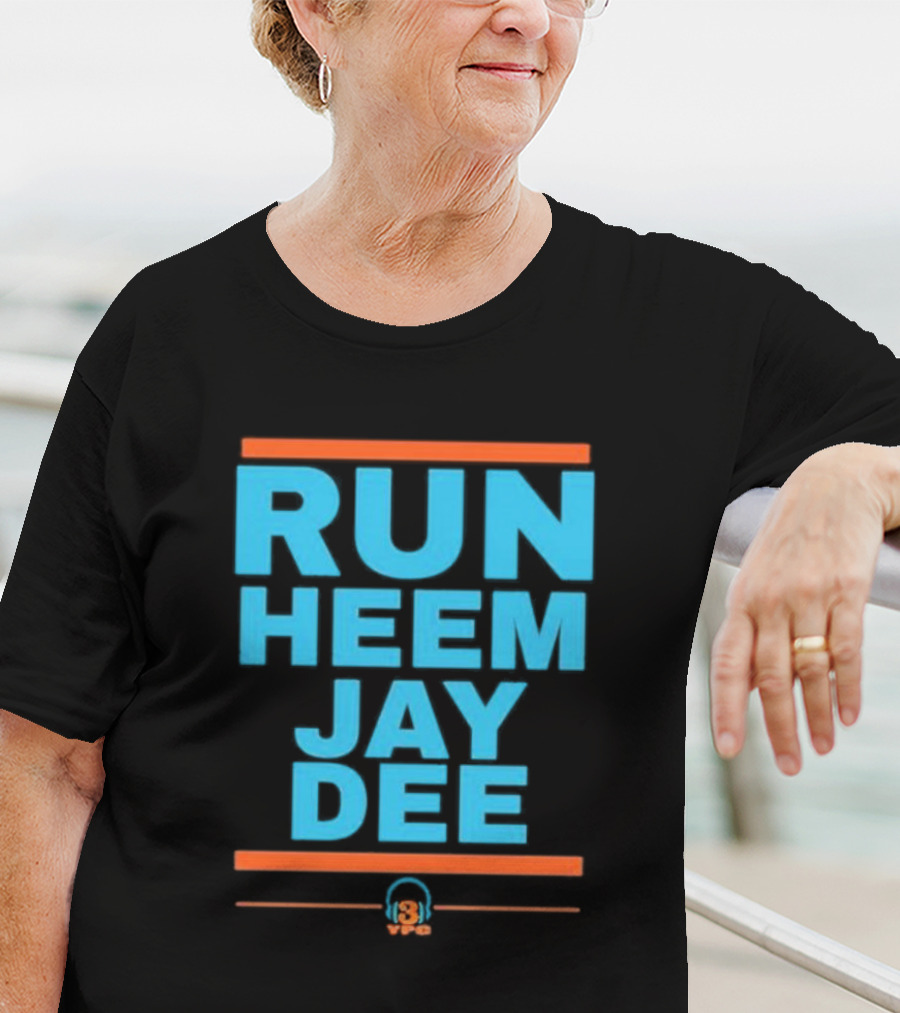 RUN HEEM JAY DEE 83 VPG Miami Dolphins T-Shirt